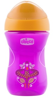 Чашка-поильник Chicco Easy Cup &quot;Цветочек&quot;, 266мл