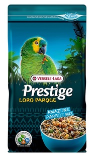 Корм Versele-Laga Prestige PREMIUM Amazone Parrot Loro Parque Mix для крупных попугаев, 1кг