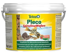 Корм Tetra Pleco Spirulina Wafers для сомов, крупные чипсы, 3,6л