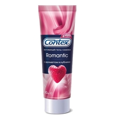 Гель-смазка Contex Romantic с ароматом клубники, 30мл