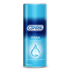 Гель-смазка Contex Wave увлажняющий, 100мл