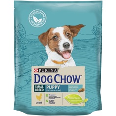 Сухой корм Dog Chow для щенков мелких пород, с курицей, 800гр