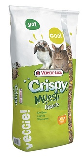 Корм Versele-Laga Crispy Muesli Rabbits для кроликов, 20кг