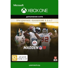 Дополнение для игры Xbox Madden NFL 18: G.O.A.T. Holiday Up(Xbox) Madden NFL 18: G.O.A.T. Holiday Up(Xbox)