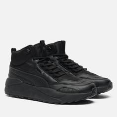 Кроссовки Puma X-Ray 2 Square Mid Leather WTR, цвет чёрный