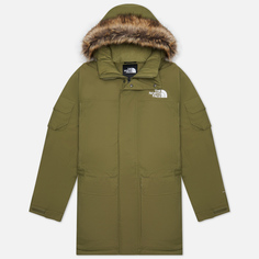 Мужская куртка парка The North Face MC Murdo Recycled, цвет оливковый