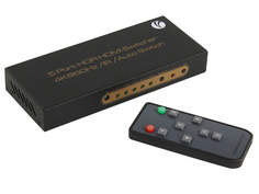 Сплиттер Vcom Switcher HDMI 2.0 5x1 DD465