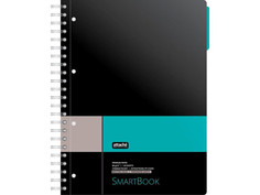 Бизнес-тетрадь Attache Selection Smartbook A4 120 листов Grey-Turquoise 272652