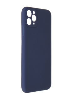Чехол Alwio для APPLE iPhone 11 Pro Max Soft Touch Dark Blue ASTI11PMBL