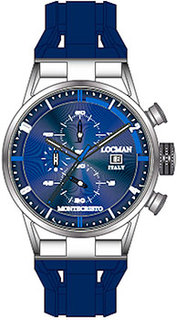 fashion наручные мужские часы Locman 0510A02S-00BLSKSB. Коллекция Montecristo
