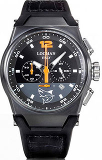 fashion наручные мужские часы Locman 0555K01S-BKBKORGPK. Коллекция Mare Chrono