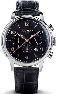 fashion наручные мужские часы Locman 0254A01R-00BKRG2PK. Коллекция 1960
