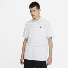 Мужская рубашка-поло с плотной посадкой The Nike Polo Tiger Woods - Серый