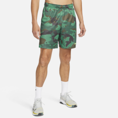 Мужские шорты для тренинга с камуфляжным принтом Nike Dri-FIT - Зеленый