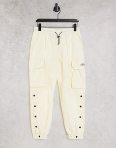 Светлые брюки карго Topman-Белый