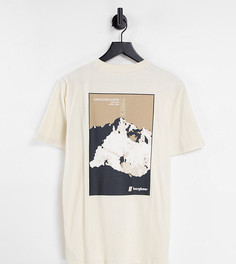 Бежевая футболка Berghaus Kanchenjunga – эксклюзивно для ASOS-Коричневый цвет