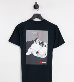 Черная футболка Berghaus Kanchenjunga – эксклюзивно для ASOS-Черный цвет