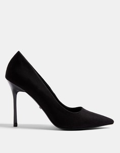 Черные туфли-лодочки Topshop-Черный