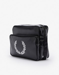 Черная сумка на плечо с логотипом Fred Perry Laurel Wreath-Черный цвет