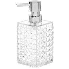 Дозатор для жидкого мыла пластиковый Swensa Rapas SWP-0660TRP-A прозрачный