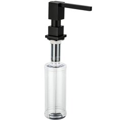 Дозатор для жидкого мыла Gappo G404-1 встраиваемый, черный