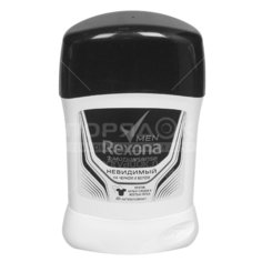 Дезодорант-стик Rexona MotionSense Невидимый на черном и белом для мужчин, 50 мл