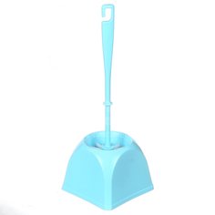 Ершик для унитаза Мультипласт МТ073 Квадрат бирюза