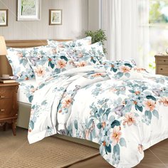 Постельное белье 2-сп, пр200х220, 2н70х70, п175х215, Cleo, полисатин, Art Color, 20/067-AC