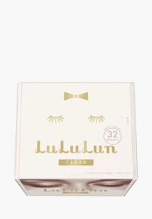 Набор масок для лица LuLuLun увлажнение и улучшение цвета лица FACE MASK CLEAR WHITE 32 шт.