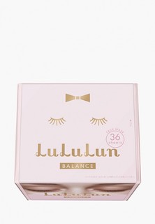 Набор масок для лица LuLuLun увлажнение и баланс кожи FACE MASK BALANCE PINK 36 шт.