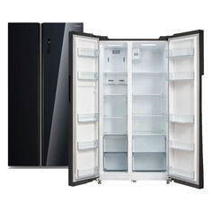Холодильник Бирюса SBS 587 BG двухкамерный черный