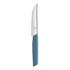 Нож кухонный Victorinox Swiss Modern (6.9006.12W2) стальной столовый для стейка лезв.120мм серрейт.