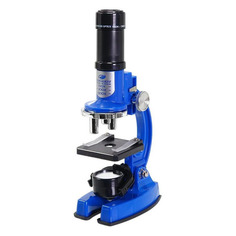 Микроскоп Eastcolight MP-600 монокуляр 100-600x на 3 объек. синий