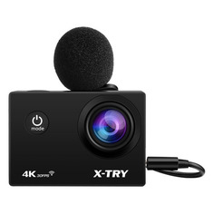 Экшн-камера X-TRY XTC XTC184 4K, WiFi, черный
