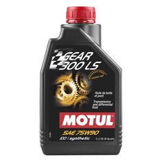 Масло трансмиссионное синтетическое MOTUL Gear 300 LS, 75W-90, 1л [105778]