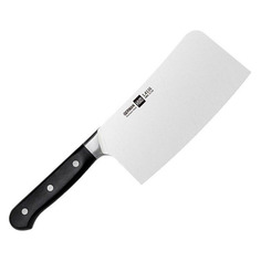 Нож кухонный Xiaomi HuoHou German Steel Cleaver, разделочный, для мяса, 170мм, заточка прямая, стальной, черный [hu0053]