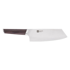 Нож кухонный Xiaomi HuoHou Composite Steel Slicing Knife, разделочный, для мяса, 197мм, заточка прямая, стальной, черный [hu0042]