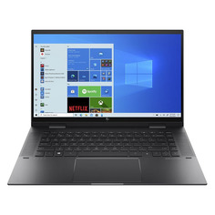 Ноутбук-трансформер HP Envy x360 15-eu0030ur, 15.6", IPS, AMD Ryzen 5 5500U 2.1ГГц, 8ГБ, 1ТБ SSD, AMD Radeon , Windows 10, 4L664EA, черный