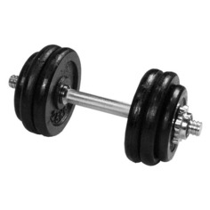 Набор гантелей Atemi AADS150 2гант. 7.5кг черный (00-00007713)