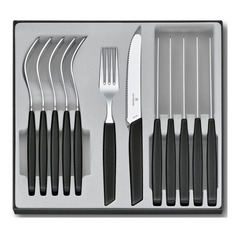 Набор столовых приборов Victorinox Swiss Modern, сталь нержавеющая, 12шт [6.9093.11w.12]