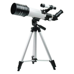 Телескоп Veber 400/70 рефрактор d70 fl400мм 16x белый
