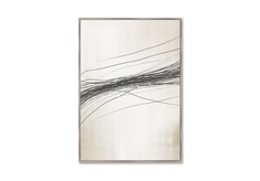 Репродукция картины на холсте fine threads no2 (картины в квартиру) мультиколор 75x105 см.