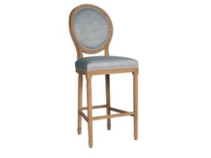 Барный стул louis (gramercy) серый 54x123x59 см.