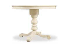 Обеденный стол sandcastle (gramercy) белый 122x76x122 см.