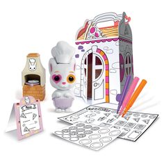 Набор для рисования Фуззики Улица Фуззи-Пиццерия