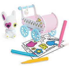 Набор для рисования Фуззики Мышка на прогулке