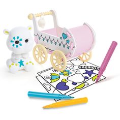 Набор для рисования Фуззики Бегемотик на прогулке