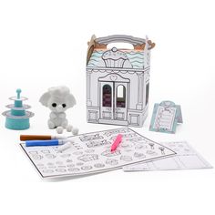 Набор для рисования Фуззики Улица Фуззи-Бутик