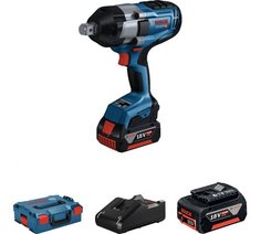 Гайковерт Bosch GDS 18V-1050 H (синий)