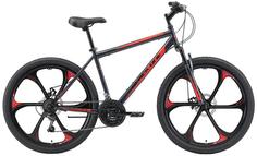 Велосипед BLACK ONE Onix 26 D FW 16 (красно-черный)